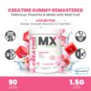 MX Wellness Creatine gomitas etiqueta lateral