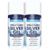 Version 1.0.0 Frente del gel de plata coloidal My Doctor Suggests 2-pack