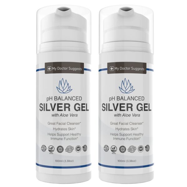 Version 1.0.0 Etiqueta del gel coloidal con aloe vera