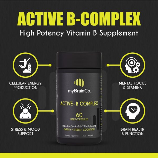 detalle etiquetas ingredientes complejo b activado myBrainCo