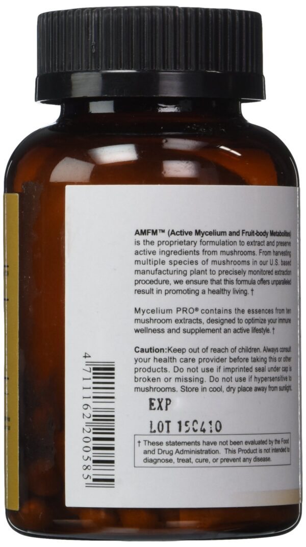 Mycelium Pro cápsulas vegetarianas 500 mg