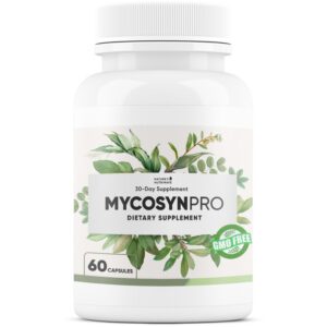 Suplemento Mycosyn Pro cápsulas naturales para piel y uñas saludable