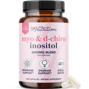 Version 1.0.0 Frente de la botella Myo-Inositol y D-Chiro Inositol 40:1