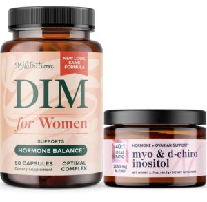 Myo-Inositol y DIM polvo frasco