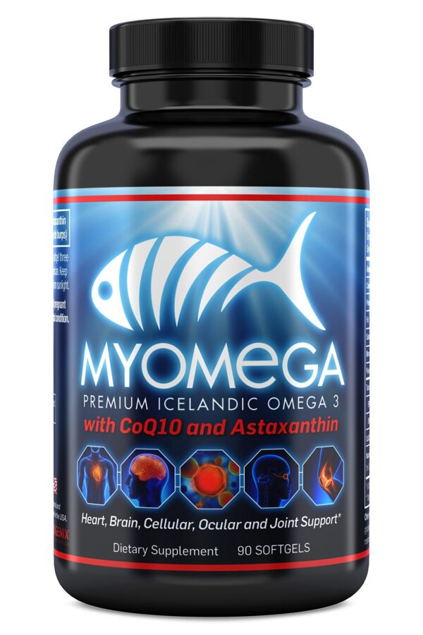 Myogenix Myomega bottle front view