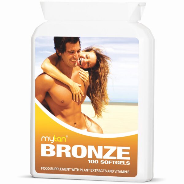 Frente de MyTan Bronze Tanning Pills