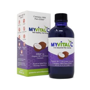 Version 1.0.0 MyVitalC ESS60 MCT Oil frasco frontal