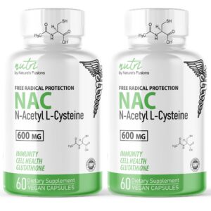 Frascos NAC 600 mg en pack de 2