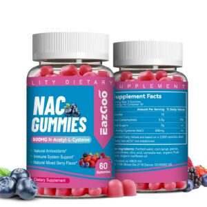Version 1.0.0 Gomitas NAC 800 mg envase frontal