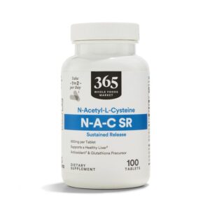 Frasco NAC liberación sostenida 600 mg