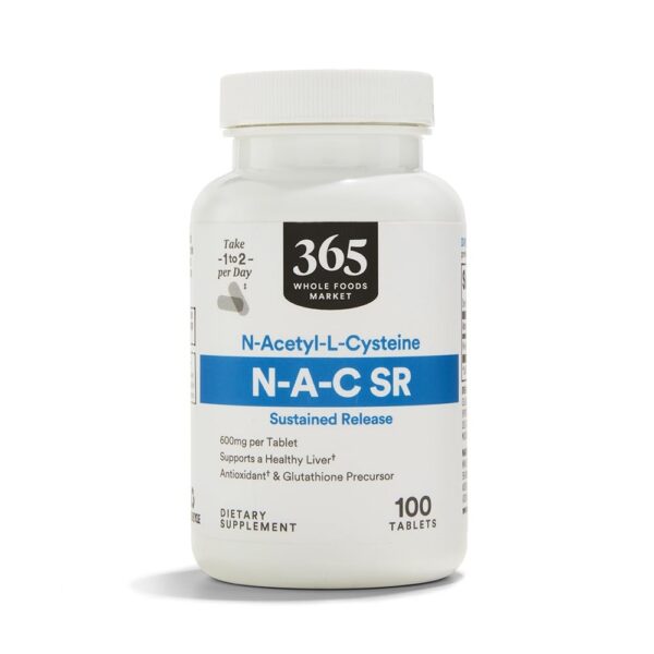 Frasco NAC liberación sostenida 600 mg