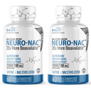 Frascos NACET 120 cápsulas pack 2