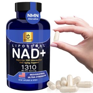 Version 1.0.0 NAD liposomal trans-resveratrol etiqueta frontal