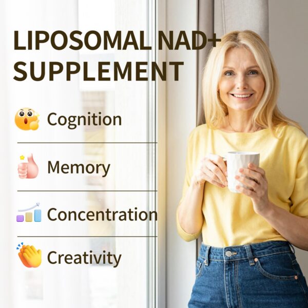 Cápsulas NAD+ en envase