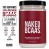 Envase de BCAA vegano Naked 100 porciones