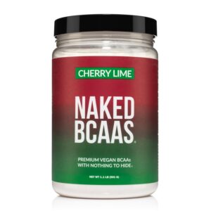 NAKED Cherry Lime BCAA polvo frasco