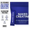 Creatina monohidratada micronizada en sticks Naked