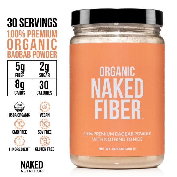 Suplemento Naked Fiber polvo fibra saludable