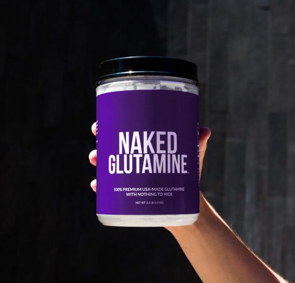 Etiquetado de Naked L-Glutamina