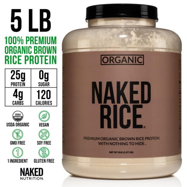 Etiqueta del producto Naked Rice