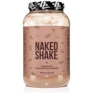 Envase Naked Shake polvo proteína vegetal sabor chocolate