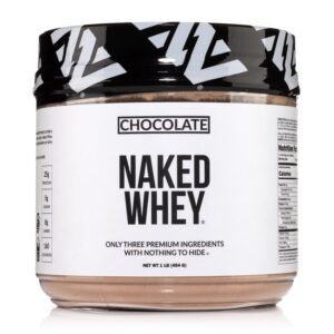Naked Whey 1LB polvo de proteína de suero de vaca