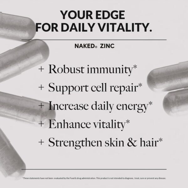 Naked Zinc Carnosine cápsulas en blíster