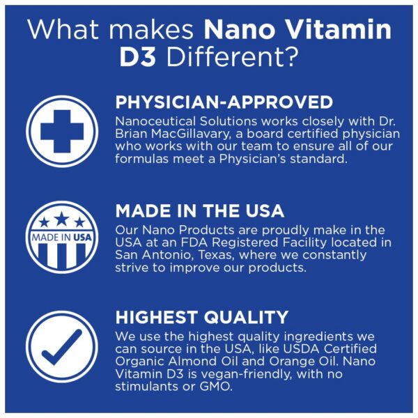 Nano Vitamin D3 gotas sabor naranja piña