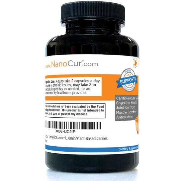 Nanocur curcumina con portador vegetal soluble