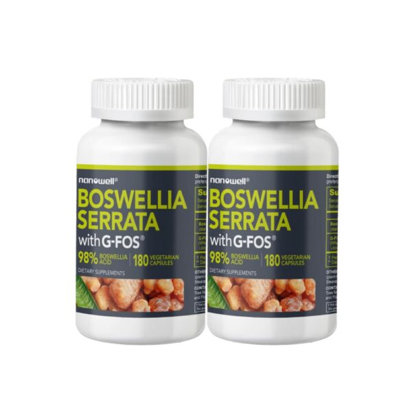 NANOWELL Boswellia Serrata cápsulas presentación frontal