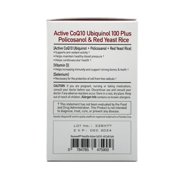 Version 1.0.0 Frasco Nanowell HeartOn CoQ10 Kaneka Ubquinol