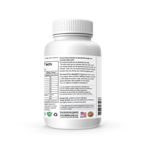 Cápsulas vegetales de iBone Cal Mag