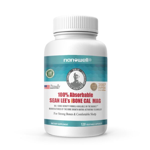 Etiqueta frontal de Nanowell iBone Cal Mag