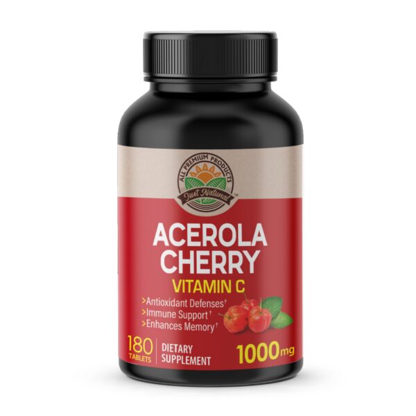 Nanowell vitamina c acerola 180 tabletas apoyo inmunológico