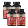 NANOWELL Vitaminas C de acerola cereza 180 tabletas