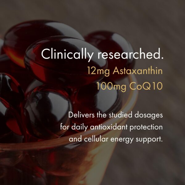 Frasco NAOMI Astaxantina CoQ10 detalle