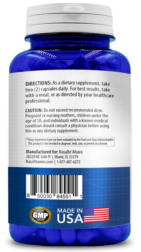 Version 1.0.0 Etiqueta del producto CoQ10 vegano