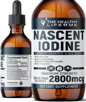 Nascent Iodine Drops frasco de 2 oz
