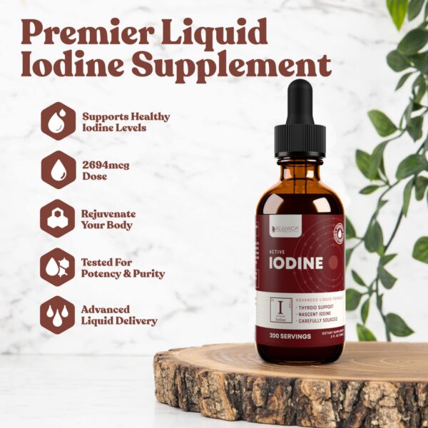 Frasco de Nascent Iodine Drops