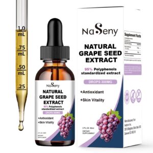 Version 1.0.0 NaSeny gotas extracto natural de semilla de uva 60 ml botella