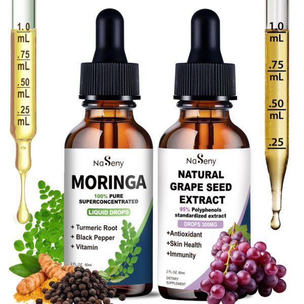 Frasco de Gotas NaSeny extracto de semilla de uva