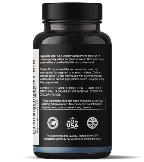 Version 1.0.0 Frasco Natgrown PEA 600 mg cápsulas