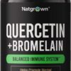 Frasco de Natgrown Quercetina con Bromelina 120 cápsulas