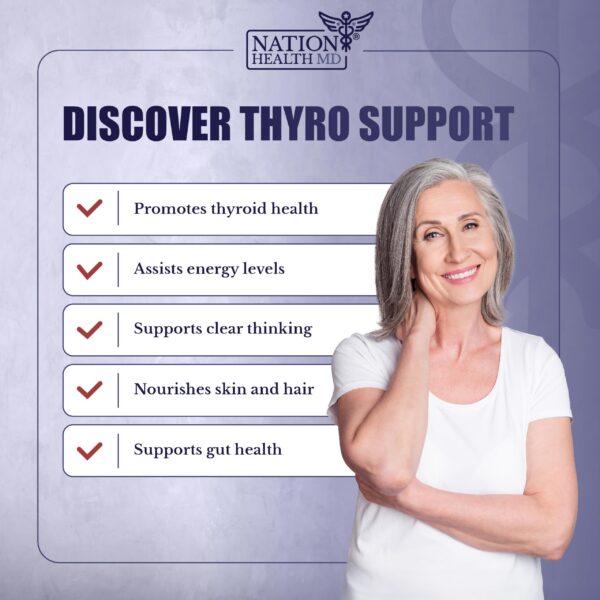 Cápsulas Thyro Support en frasco