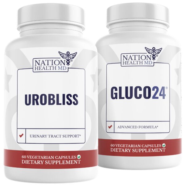 Frasco UroBliss Gluco24 Nation Health MD