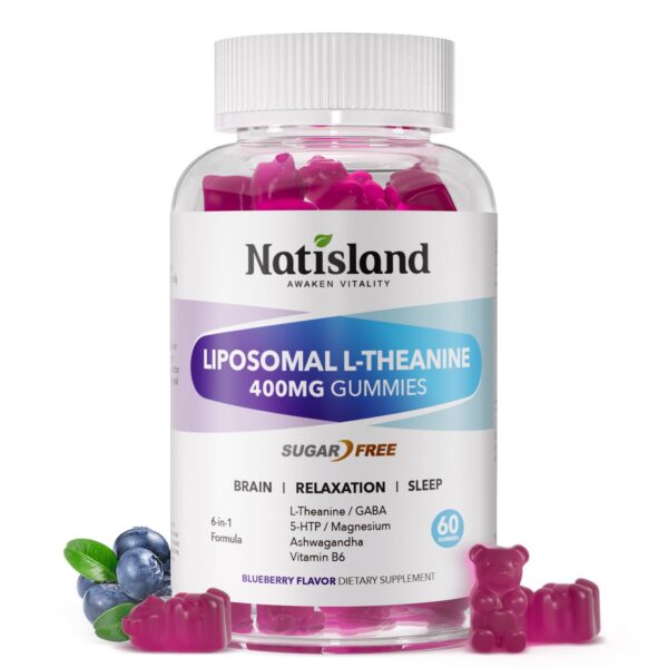 Version 1.0.0 Frasco NATISLAND L-Theanine Gominolas