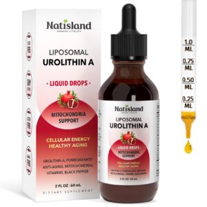 Version 1.0.0 NATISLAND Liposomal Urolithin A Drops frontal