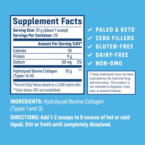 Etiqueta frontal de NativePath Colágeno