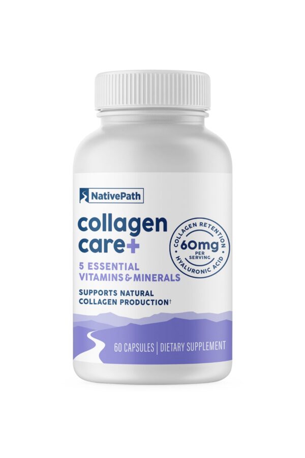 Frasco de NativePath Collagen Care+ frente