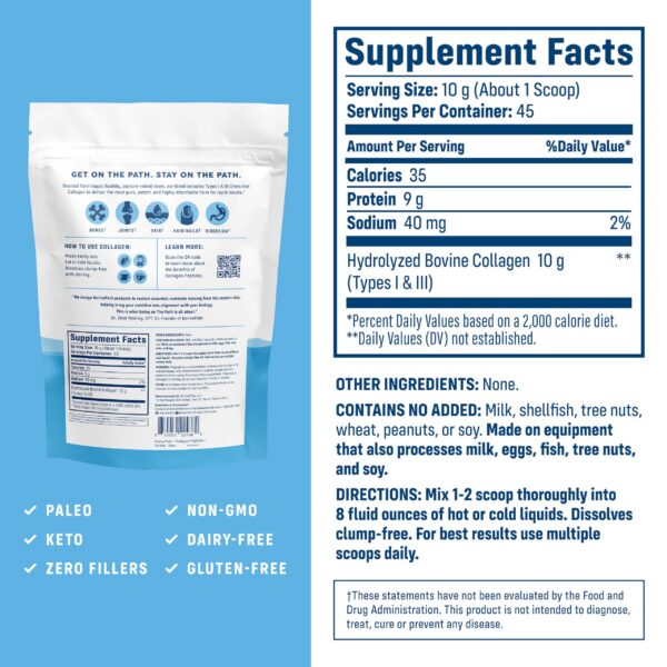 NativePath Colágeno polvo botella